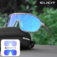 ELICIT Premium Photochromic Sports Glasses for Cycling MTB Men Women Outdoor UV400