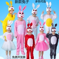 Bunny Children's Costume Animal Costume Performance Costume Little White Rabbit Stage Cartoon Costum
