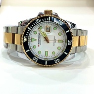 Us submarine accurate time รุ่น J-219MD นาฬิกาข้อมือชาย ระบบควอทซ์ แสดงวันที่ กันน้ำ100% พร้อมกล่อง