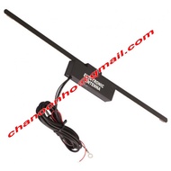 TYPE R Antenna Adhesive Aerial FM/AM Radio 12V Windshield Electric Fits Boats