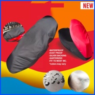 ۞ RUSI Surf 125 - 110  SEAT COVER GARTERIZED | ANTI PUSA | ANTI KALMOT | BLACK | MOTOR ACCESSORIES
