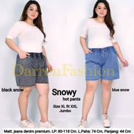 Jumbo jeans Hot pants. Snow Denim Hot pants. Short bigsize Hot pants Fits Up To 100kg
