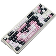 Kuromi Keycap 127 Keycap XDA Profile การระเหิดห้าด้าน PBT สำหรับเชอร์รี่สวิตช์ MX คีย์บอร์ดแบบกลไก R