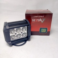 MATA SEVEN 6 LED SQUARE SPOTLIGHT
