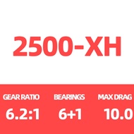 2025 NEW DAIWA FUEGO CS LT Spinning Fishing Reel Baitcasting Reel 6+1BB Max Drag 12KG Spinning Wheel