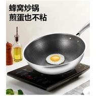 Super Non-Stick Deep Honeycomb Pan For Gas Stove, Induction Hob