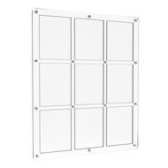 8 / 9 / 12 Slot Acrylic Photocard Frame Card Holder Display Set Game Card Idol Photocard
