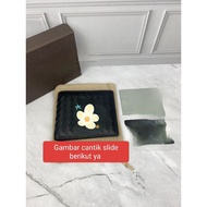 IMPORTED BLACK LEATHER SHORT FOLDING WALLET POCKET WALLET BV 887 MIROR