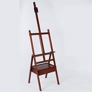 Painting Artist Easel Stand Display Easel Drawing Board Art Easel Painting Adjustable Oil Painting Rack with Eucalyptus and Drawer,Weight 6.3Kg Easel/Brown Easel (Brown Easel)