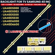 SAMSUNG 40 INCH LED TV BACKLIGHT UA 40D5000 40D5003 40D5500 40D5030 40D6000 40D6600 BL 40D LAMP UA40