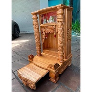 bàn thờ thần tài ông địa có hộp đèn 56 x 88cm