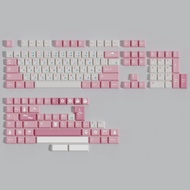 คีย์บอร์ดแบบตัวอักษรหัวข้อสูง Customized PBT Heat Sublimation Split Space Bar Mechanical Keyboard สำ