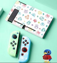 任天堂switch case/switch OLED Case 動物森友會 狸克 西施惠 章丸丸 保護殼/保護套 手柄套  $135@1