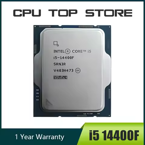 Intel Core i5 14400F 2.5GHz 10-Core 16-Thread CPU Processor 65W LGA 1700 No cooler