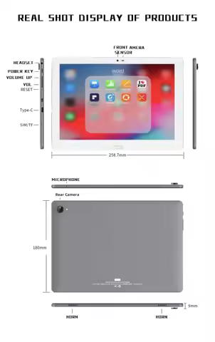 Hot Sales 2GRAM+32GB ROM 4G Phone Call M106 Android 8.1 Tablet PC 10.6 INCH CT101 MTK9797 CPU 1920 x