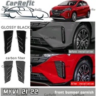 CarRefit Perodua Myvi gen3 g3 2021-2022 front bumper frame accessories