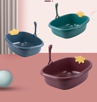 khay vệ sinh màu BASIC 34x41x15cm dành cho mèo - T3 PETS SHOP