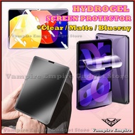 ve Malaysia B40 Tablet 10.1 inch Tablet K1001P95 Android 10.1 / Hydrogel Screen Protector / Back / Pad