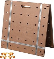 POWERTEC Arachni-Flex 24" x 48" Foldable Workbench Tabletop - Portable Work Surface with Pre-drilled