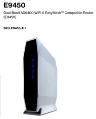 Linksys E9450 AX5400 Router