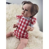 Mainan Boneka Bayi Newborn Tampak Asli 23 Bahan Silikon Mudah