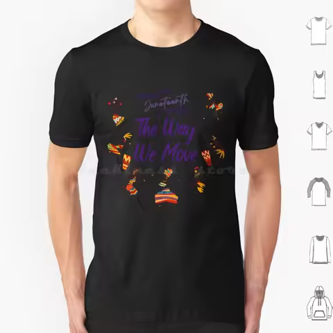 2024 Lake Como Juneteenth Celebration Purple T Shirt Cotton Men Women DIY Print Lakecomo Como Junete
