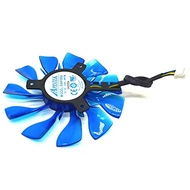 New 88mm GA91O2U R7 250X 260 2Pin Cooler Fan for HIS R7 250X iCooler R7 360 Green iCooler Graphics C