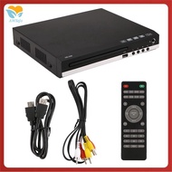 HD 1080p CD/EVD/VCD DVD Player Outputs Home Digital Media Player with USB and Microphone Ports