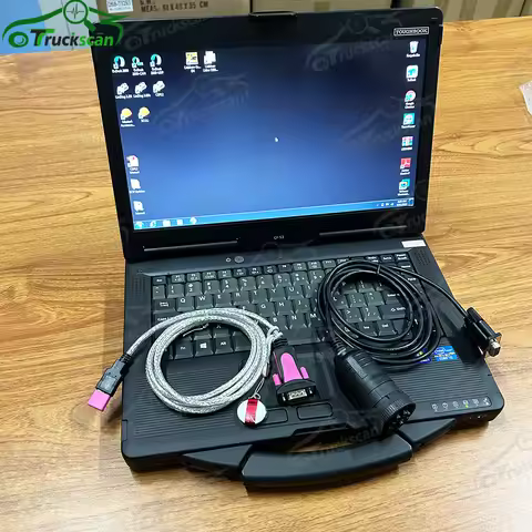 2024 Scanner LIEBHERR DIAGNOSTIC KIT With CF53 Laptop Liebherr Diagnostic Software SCULI with LIEBHE