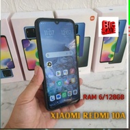 Hp Xiaomi Redmi 10a Ram 6/128Gb Bekas Fullset Ori