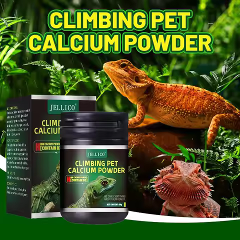 Crawling Pet Vitamin D3 Calcium Powder For Amphibian Reptiles Turtle Pet Frog Chameleon Promoting Ca