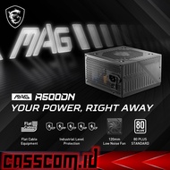 MSI MAG A500DN 500W 80+ White PSU - 500 Watt Power Supply