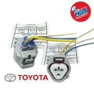 Toyota LEXUS FORTUNER CAMRY COROLLA ALTIS 3-wire Original Headlight Cable Socket