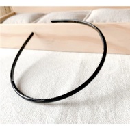 Bando Polos Hitam / Doff - Bando Lidi Satuan - Bando Pria Wanita