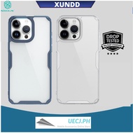 IPHONE 15 PRO MAX / 15 PRO / 15 PLUS / 15 Case NILLKIN Nature Pro Transparent Shockproof Case