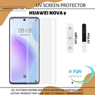 HFE Huawei Nova 9 UV Clear Full Screen Tempered Glass Screen Protector