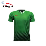 （QY) Kronos Referee Shirt Uniform 2023 Training Jersey Official New Bola Sepak Kelabu Custom Men Football Soccer Jersi Fustal Kronos Men's Olympic Collection Jersey
