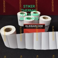 Barcode STICKER LABEL 70 X 30 MM - 7 X 3 CM -70X30 DIRECT THERMAL 400