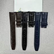 for IWC Curved interface Portugal 7 watch strap with 7-day Crocodile Leather Watch Strap 20/22mm