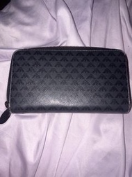 Emporio Armani 經典老花長銀包