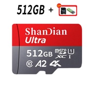 [QOSK] การ์ดความจำไมโครการ์ดหน่วยความจำ SD ของแท้512GB 1TB Extreme PRO Tf/flash Card Memoria สำหรับค