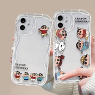 For infinix Hot 8 Pro Hot 9 Play 9 Pro Hot 10 Lite 10 Play Hot 11 Play Hot 12i Hot 12 Play NFC Hot 20 Play 20i Hot 30 NFC Hot 30 Play Hot 30i Phone Case Shin-chan TPU Back Cover