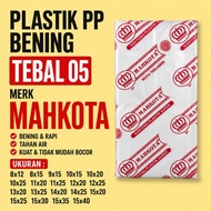 PP Plastic Thickness 05 size 8x12 8x15 9x15 10x15 10x20 10x25 11x20 11x25 12x20 12x25 13x20 13x25 14
