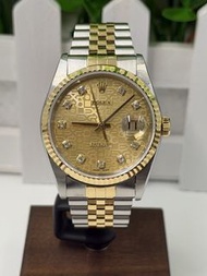 ROLEX勞力士16233，原裝電腦大石面，36mm直徑，淨錶，狀態極好，歡迎門市交收，上海街433號長盛錶行