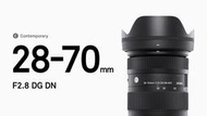 【中野數位】SIGMA 28-70mm F2.8 DG DN Contemporary For SONY E接環 公司貨