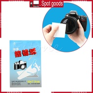 XI Camera Lens Cleaning Paper 50 Sheets Photography Screens Cameras Lens Surface