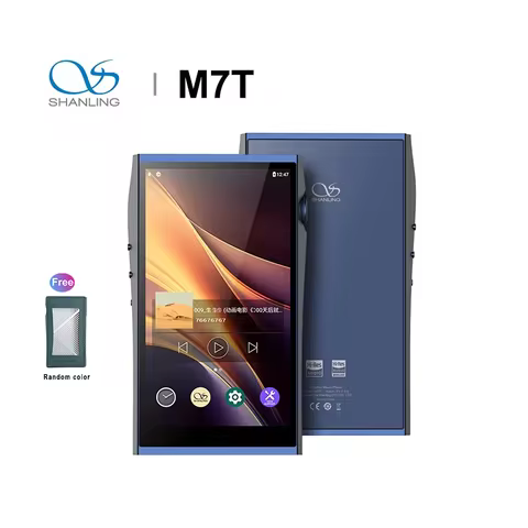 SHANLING M7T Android 13 Portable Hi-Res Audio Player Dual AKM AK4498EX AK4191 DAC AMP Reference Soun