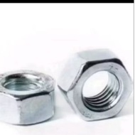 Galvanized Nuts m6, m8, m10, m12, kiloan m6 nut m8 nut m10 nut m12 nut