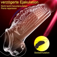 Male Enhancement And Thickening Condom Wolf Tooth Textured Delay Condom Textured Particles G-Spot Co