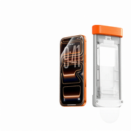 W&P | 3D Thermal Bent Full Coverage Drop Proof HD Glass Screen Protector for iPhone 17 Pro Max